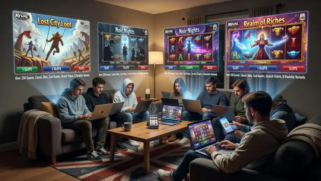 Rival Gaming Casinos Draw UK Players With Story-Driven Slots