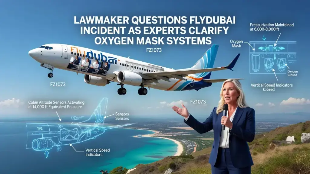 Lawmaker Questions Flydubai Incident as Experts Clarify Oxygen Mask Systems